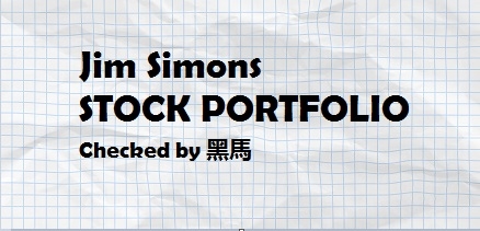 Trading Jim Simons Stock Portfolio